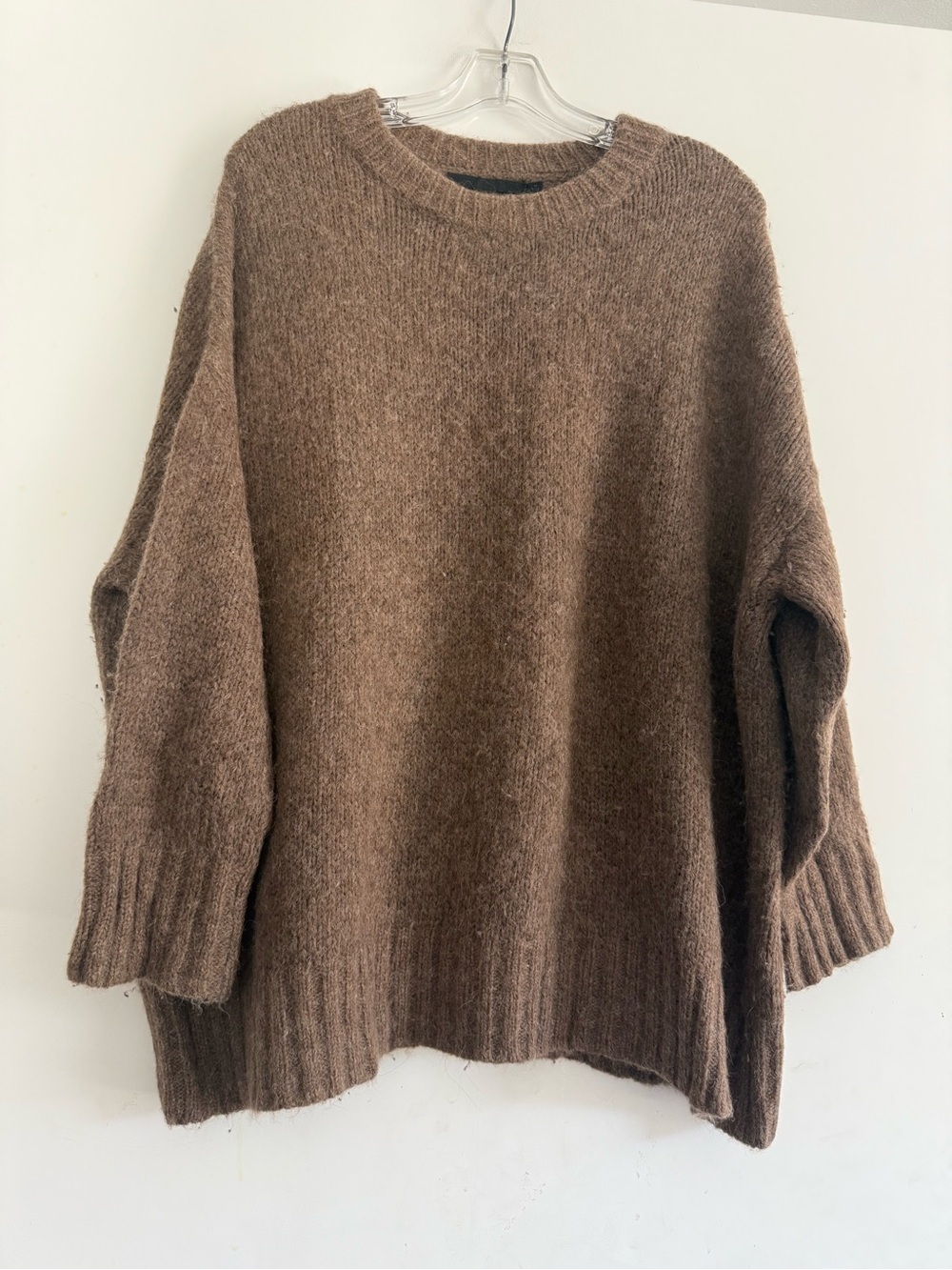 Jenni Kayne Baby Alpaca Cocoon Crewneck Sweater Size M